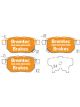 Bremtec Trade Line Brake Pad