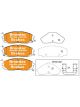Bremtec Trade Line Brake Pad