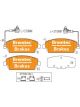 Bremtec Pro-Series Brake Pad