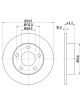 Bremtec Euroline Brake Rotor