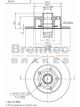 Bremtec Euroline Brake Rotor