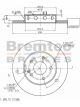 Bremtec Euroline Brake Rotor