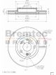 Bremtec Euroline Brake Rotor
