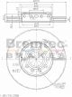 Bremtec Euroline Brake Rotor