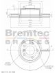 Bremtec Euroline High-Grade Brake Rotor