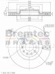 Bremtec Euroline Brake Rotor For Audi Skoda Volkswagen