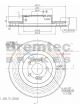 Bremtec Euroline Brake Rotor