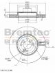 Bremtec Euroline Brake Rotor