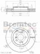 Bremtec Euroline High-Grade Brake Rotor
