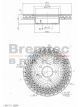 Bremtec Pro-Series High-Carbon Brake Rotor