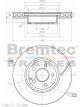 Bremtec Euroline Brake Rotor