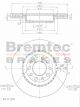 Bremtec Euroline Brake Rotor