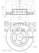 Bremtec Euroline Brake Rotor