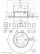 Bremtec Pro-Series Disc Brake Rotor (Single) 312mm