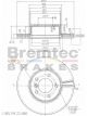 Bremtec Euroline High-Grade Brake Rotor