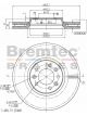Bremtec Euroline Brake Rotor