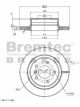 Bremtec Euroline Brake Rotor