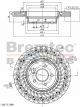 Bremtec Euroline Brake Rotor