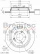Bremtec Euroline High-Grade Brake Rotor
