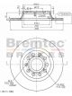 Bremtec Euroline High-Grade Brake Rotor