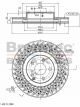 Bremtec Euroline Brake Rotor