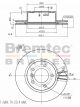 Bremtec Euroline Brake Rotor