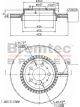Bremtec Euroline Brake Rotor