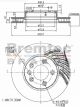 Bremtec Euroline High-Grade Left Brake Rotor