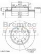 Bremtec Euroline Brake Rotor