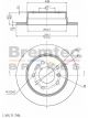 Bremtec Euroline Brake Rotor