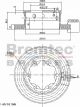 Bremtec Euroline Brake Rotor