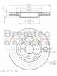 Bremtec Euroline Brake Rotor