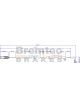 Bremtec Euroline Brake Wear Sensor