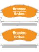 Bremtec Euroline Ceramic Brake Pad