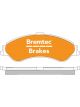 Bremtec Evolve Hybrid-Carbon Brake Pad