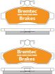 Bremtec Trade Line Brake Pad