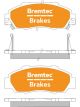 Bremtec Trade Line Brake Pad