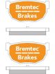 Bremtec Evolve Hybrid-Carbon Brake Pad