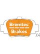 Bremtec Trade Line Brake Pad