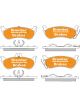 Bremtec Pro-Series Brake Pad