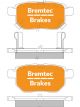 Bremtec Pro-Series Brake Pad