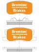 Bremtec Pro-Series Brake Pad