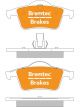 Bremtec Pro-Series Brake Pad