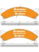 Bremtec Endure 4WD Brake Pad