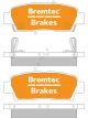 Bremtec Trade Line Brake Pad