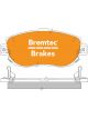 Bremtec Evolve Hybrid-Carbon Brake Pad