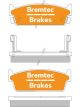 Bremtec Pro-Series Brake Pad