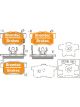 Bremtec Trade Line Brake Pad