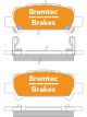 Bremtec Evolve Hybrid-Carbon Brake Pad
