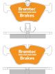 Bremtec Evolve Hybrid-Carbon Brake Pad
